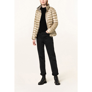 HOOD ITALY 轻盈立领绗缝防风保暖棉服夹克 女款 德系户外