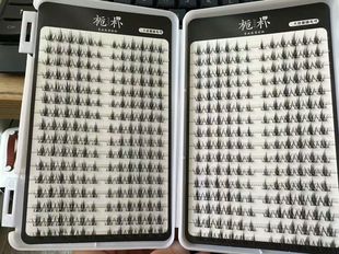 栀朴小魔仙大容量睫毛书假睫毛进口高品质柔软自然细梗专业彩妆