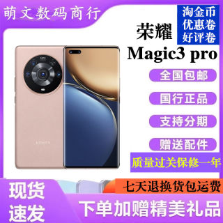 honor/荣耀 Magic3Pro  骁龙888Plus  6.76英寸超曲屏 多主摄