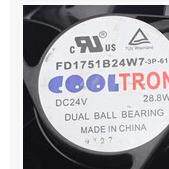 FD1751B24W7-3P-61 DC24V 28.8WCOOLTRON 三线大风量风扇