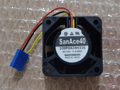 三洋 109P0424H316 24V 4CM 4028 0.095A 散热风扇