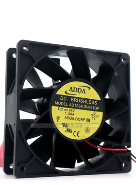 原装ADDA 12CM 12038 DC24V 1.30A AD1224UB-F91GP变频器散热风扇