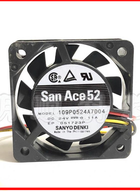 SANACE52 109P0524A7D03 109P0524A7D04 24V 0.11A SANYO风扇