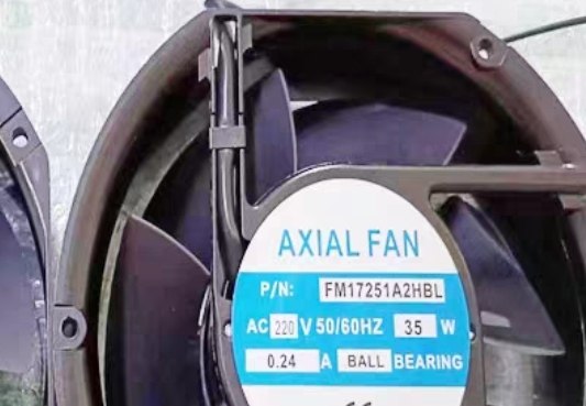 全新YX17051A 220V FM HLK17251A2HBL 17CM电焊机柜风机AXIAL FAN