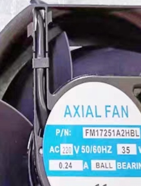 全新YX17051A 220V FM HLK17251A2HBL 17CM电焊机柜风机AXIAL FAN