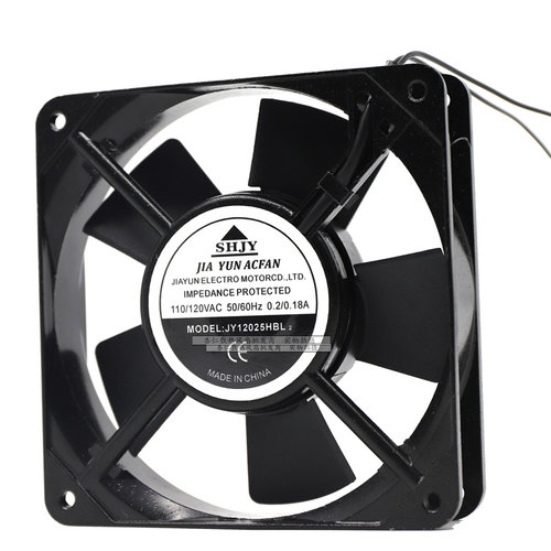 全新SHJY风机 JY12025HBL2 HSL2 12CM 220V 0.09A 交流散热风扇