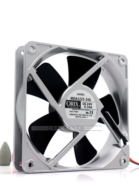 全新现货 MDA1225-24G 24V 0.34A 12025 ORIX进口风扇120*120*25