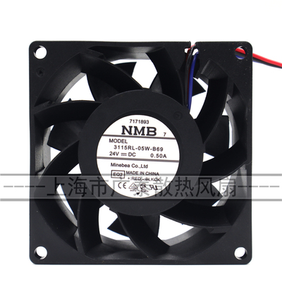 NMB 原装正品 3115RL-05W-B60/B70/B69/B66 24V 8038 变频器风扇
