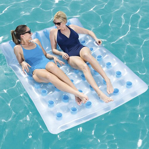 夏季水上充气浮排泳池浮床