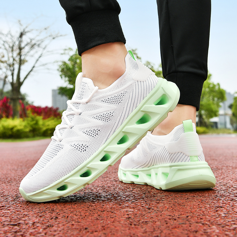 捷影跑步鞋透气运动鞋男夏季网面轻便减震专业跑步鞋男女同款跑鞋