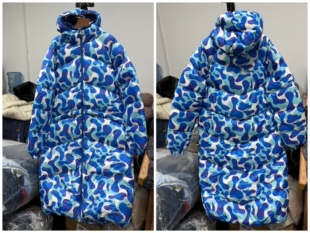 外贸剪标户外中长款羽绒服女冬新款奢高品质加厚保暖防风防水外套