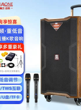 曼龙（MALONE）音箱户外大功率18吋重低音三分频专业演出唱歌K歌