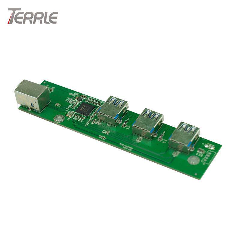 厂家精品USB集线器分线器PCB线路板四口排插HUB电路板排插电路板