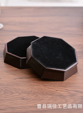 木质白酒底座桌面展示酒架创意装饰摆件酒瓶酒底座实木酒托