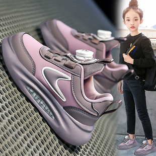 英国MDCW女童运动鞋2025秋季新款儿童大童女孩软底耐脏板鞋