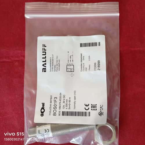 议价巴鲁夫BALLUFF电感式接近开关，BOS01F3型号B可维修