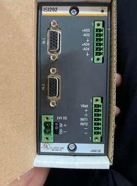 议价出这款巴赫曼的ISI202工业控制器采用经典的灰色外观设