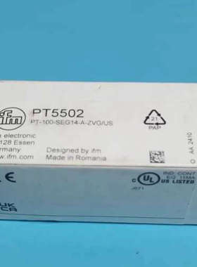 全新原装ifm易福门PT5502传感器