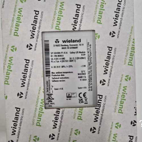 议价全新德国威琅Wieland安全继电器SP-SDIO84-P1