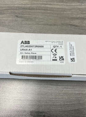 议价全新ABB URAX-A1模块，型号2TLA020072R0