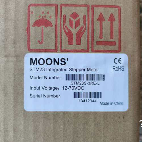 议价MOONS鸣志STM23S-3RE-L步进电机