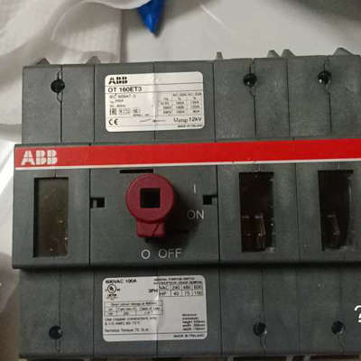 进口ABB隔离开关 OT160ET3 uimp12KV