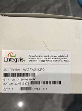 ENTEGRIS英特格过滤器WGFA21KP0