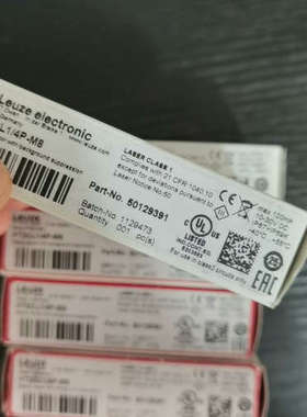 议价全新原装LEUZE劳易测HT3CL1/4P-M8光电开关传感