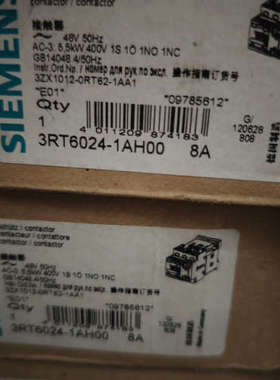 议价商品西门子接触器3RT6024-1AH00