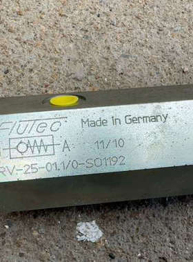 议价FIUTEC单向阀 RV-25-01.1/0 全新原装进