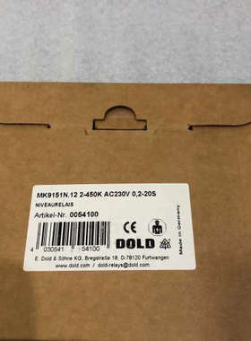 议价DOLD 多继电器MK9151N.12货号0054100