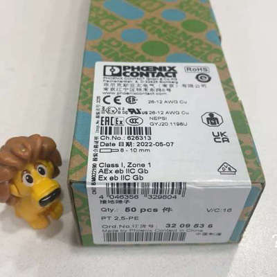 议价3209536 PT2.5PE 德国菲尼克斯 正品端子 接线