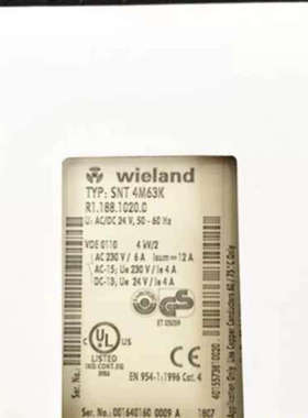 议价全新正品SNT4M63K威琅继电器R1.188.10