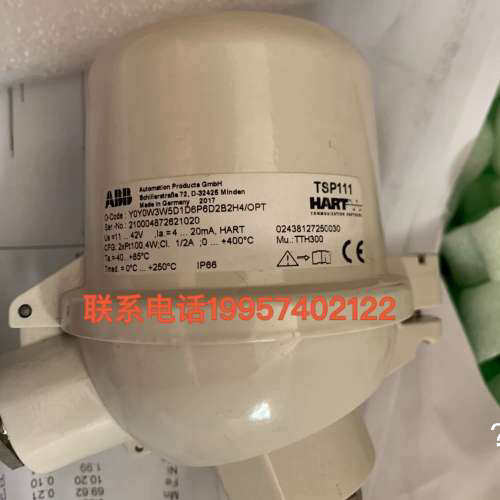 ABB TSP111热电偶体化温度变送器 原装ABB温度传