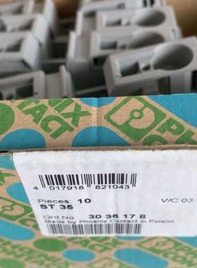 议价菲尼克斯弹簧导轨固定直通式接线端子 ST 35 303617