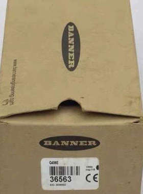 邦纳BANNER传感器 Q456E 货号：36563 全新原
