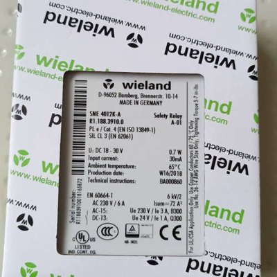 议价Wieland威琅安全继电器SNE 4012K-A，型号R1