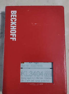 倍福模块 KL3404-0018 全新原装正品  议价