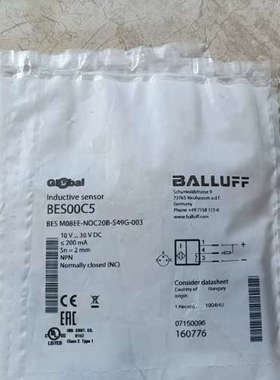 巴鲁夫传感器BES00C5 BES M08EE-NOC20B议价