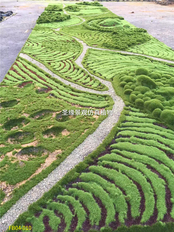 仿真绿植物墙青苔藓草皮仿真草坪绿色植物场景橱窗展示摆设假苔藓