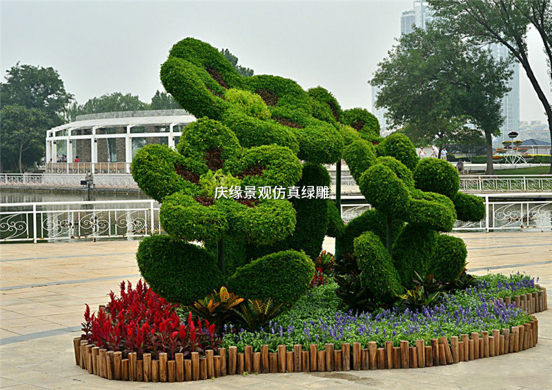 仿真植物雕塑绿雕 园林景观艺术造型雕塑绿化广场仿真绿雕定做