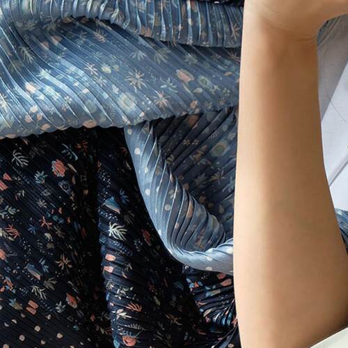 APCSHOP春夏风风琴褶皱女大丝巾