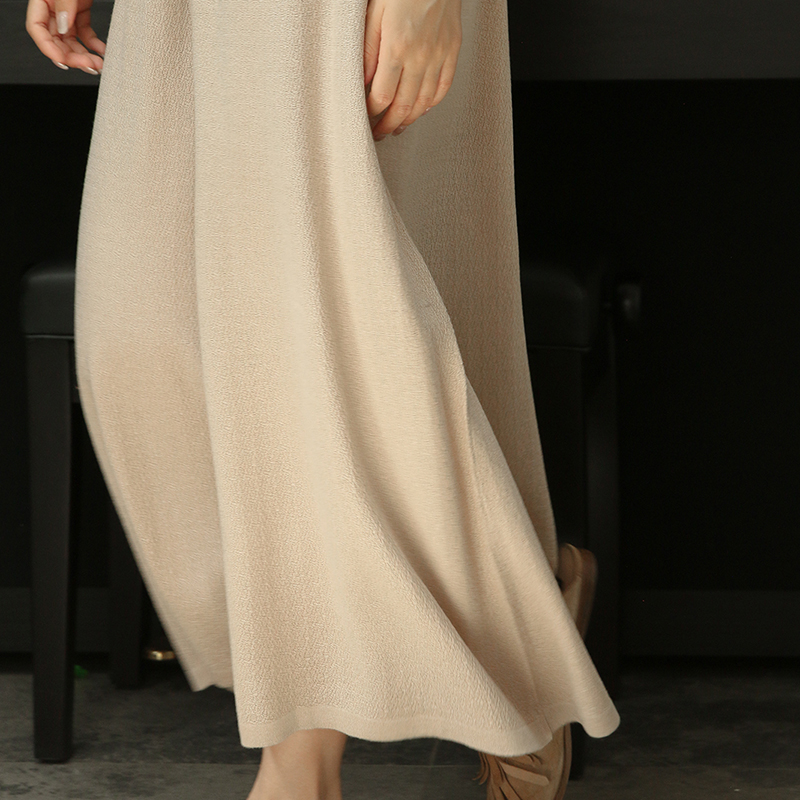 APCSHOP长裙A字裙针织裙