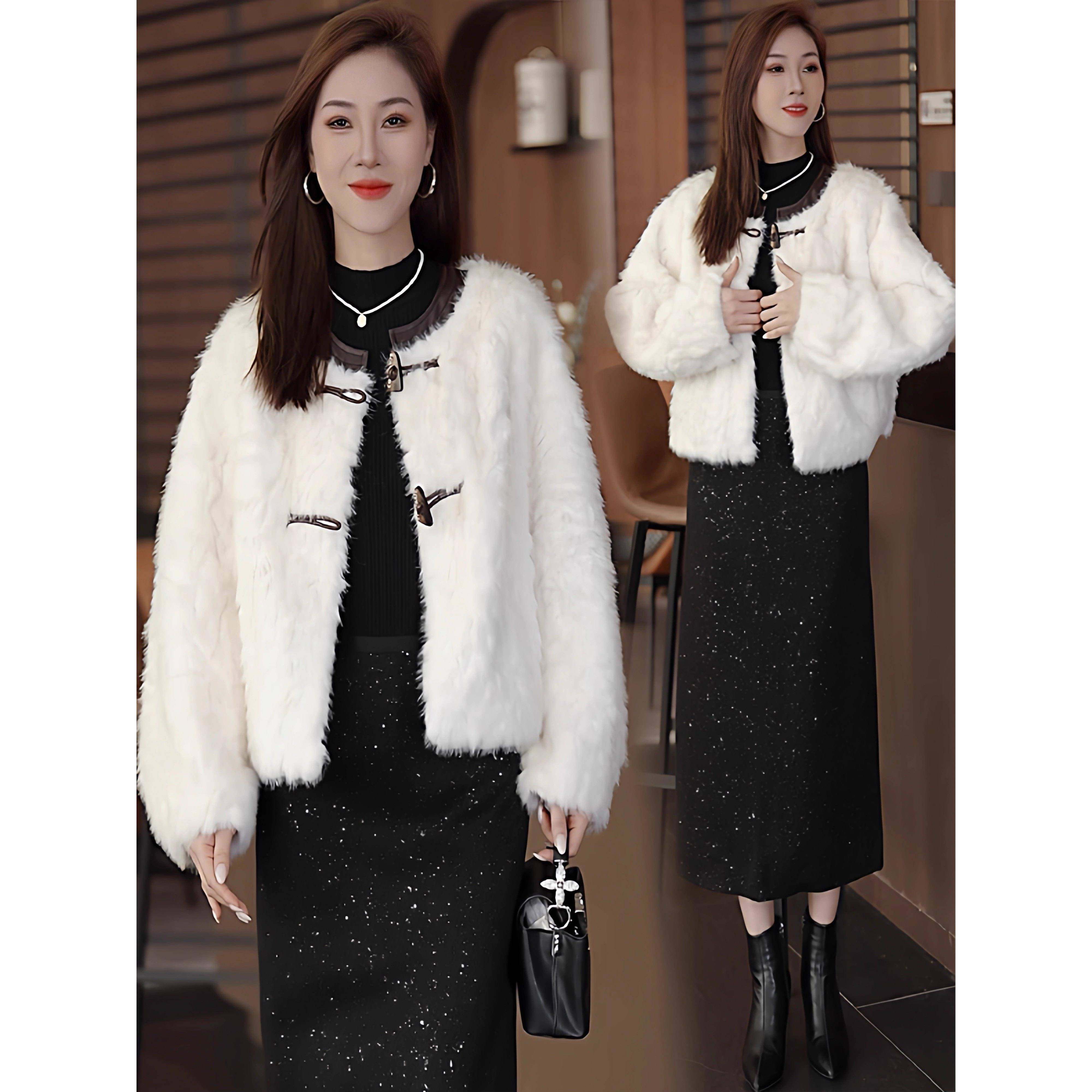 香港代购妈妈装时尚套装女冬季新款洋气质减龄短外套半身裙两件套,女装/女士精品,时尚套装,淘宝优惠券,粉丝福利购,淘宝优惠卷