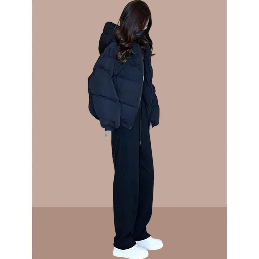 香港2025秋冬款羽绒棉衣棉服夹棉外套女小个子棉袄爆款加厚面包服