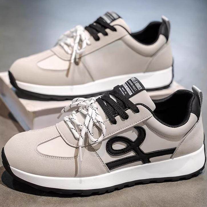 男鞋秋季2025新款潮牌百搭高级感休闲运动鞋防滑软底阿甘跑步潮鞋