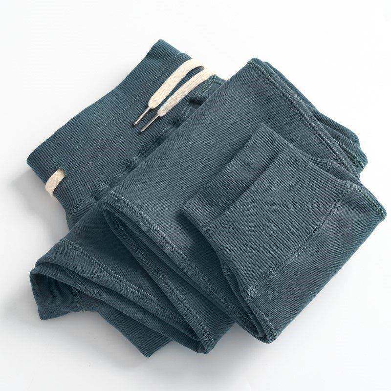 Marolio~瑞士进口！340g重量级高档灰色宽松百搭运动休闲裤