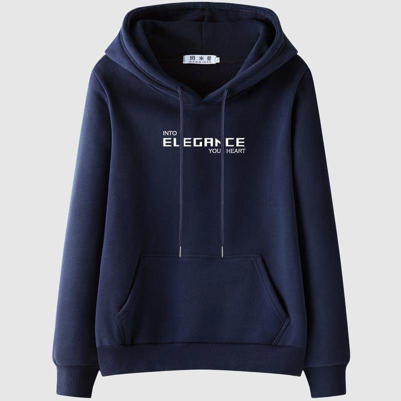 潮牌银狐绒加绒卫衣女2025秋冬新款加厚连帽时尚小众纯棉外套上衣