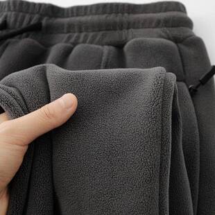 Mostarsea~保暖不臃肿!重磅高级灰奥粒绒卫裤男士秋冬加绒休闲裤