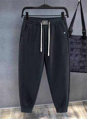 it neith BIAS垂感高端软糯重磅运动裤男士休闲秋冬宽松束脚卫裤